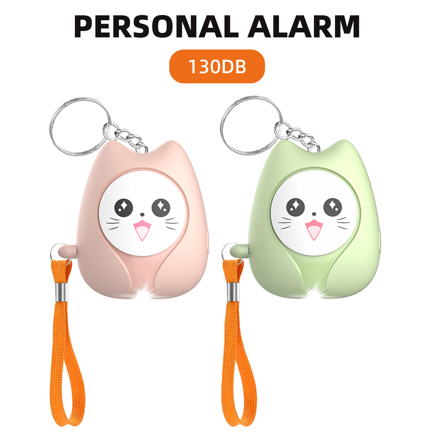 Personal Alarm Keychain - 2025년 신형 여성 및 어린이용 휴대용