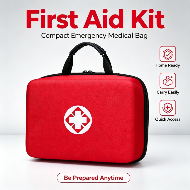 First Aid Bag Kit - 휴대용 하드쉘 구급상자, EVA 응급 의료